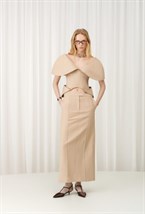 Корсет-топ с воротником - фото 119709