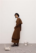 Топ с кожей - фото 119733