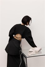 Кроп топ из льна - фото 119739