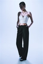 Топ-бюстье с пайетками - фото 119755