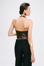 Прямые брюки с низкой посадкой - фото 119832