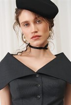 Жилет с воротником - фото 119900