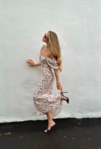 Платье-годе с розами - фото 120100