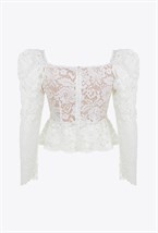Блуза из кружева - фото 120116