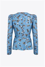 Блуза с розами - фото 120126