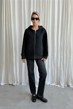 Полупальто капюшоном - фото 120182