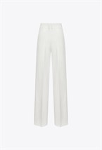 Брюки широкие с защипами - фото 120188