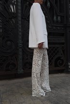 Брюки из кружева - фото 120199