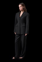 Приталенный жакет в полоску - фото 120274