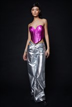 Кожаный корсет OLD LOVE - фото 120825