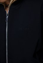 Денимовый бомбер - фото 120863