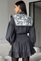 Комплект рубашка с юбкой - фото 120975