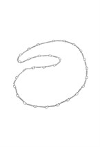 Heart Chain Rhodium - фото 122261