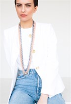 Pink Enamel Chain - фото 122306