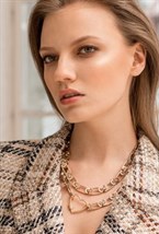 Chain Curly Gold - фото 122347