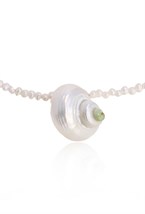 Choker made of small river pearls - фото 122351