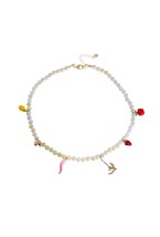 Jewelry glass choker - фото 122352