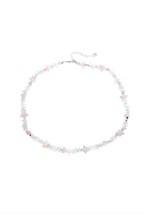 Choker made of Rock crystal Rhodium - фото 122404