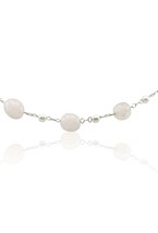 Choker Pink Quartz and Pearls - фото 122461