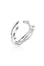 Ring with Drops Rhodium - фото 122539