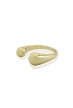 Gold Plated Open Ring - фото 122657