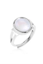Mother of Pearls Ring Silver - фото 122689