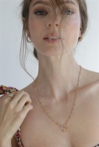 Cubic Zirconia Bear Ring Gold - фото 122694