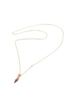 Necklace with natural Turittela - фото 122706