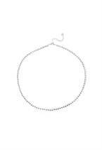 Necklace made of metal beads - фото 122720