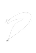 Necklace with Clematis Flower - фото 122779