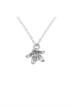 Necklace with Clematis Flower - фото 122781