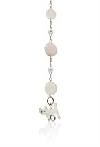 Rosary Necklace Black Agate - фото 122839