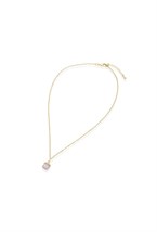 Necklace with Large Citrine Gem - фото 122844