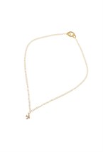 Roses Mother of Pearl Rhodium Necklace - фото 122880