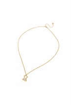 Teddy Cubic Zirconia Pedant Necklace - фото 122891