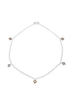 Mother of Pearls Heart Charms Necklace - фото 122897