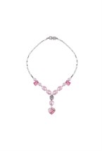 Golden Hematite Lucky Clover Charms Necklace - фото 122900