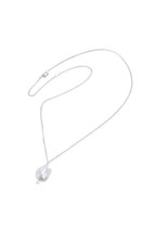 Keshi Pearl Necklace Gold - фото 123007