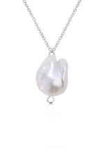 Keshi Pearl Necklace Gold - фото 123008