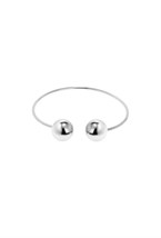 Baroque Pearl Necklace Silver - фото 123009