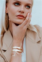 Bracelet Wide Double Rhodium - фото 123035