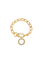 Bracelet with malachite - фото 123112