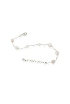 Black Agate Bracelet with Cat Symbol - фото 123132