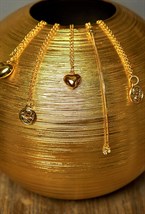 Medium Heart Gold Bracelet - фото 123158