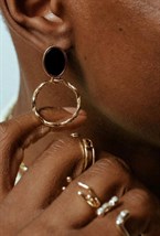 Earrings rings - фото 123192