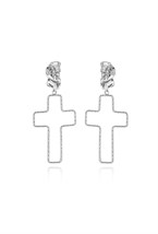 Earrings in the form of a volumetric drop - фото 123215