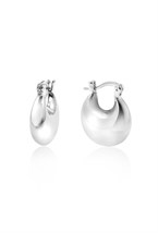Earrings with a twisted seam - фото 123232