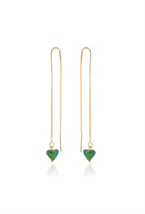 Long earrings - фото 123268