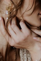 Bow earrings - фото 123292