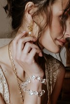 Bow earrings - фото 123293